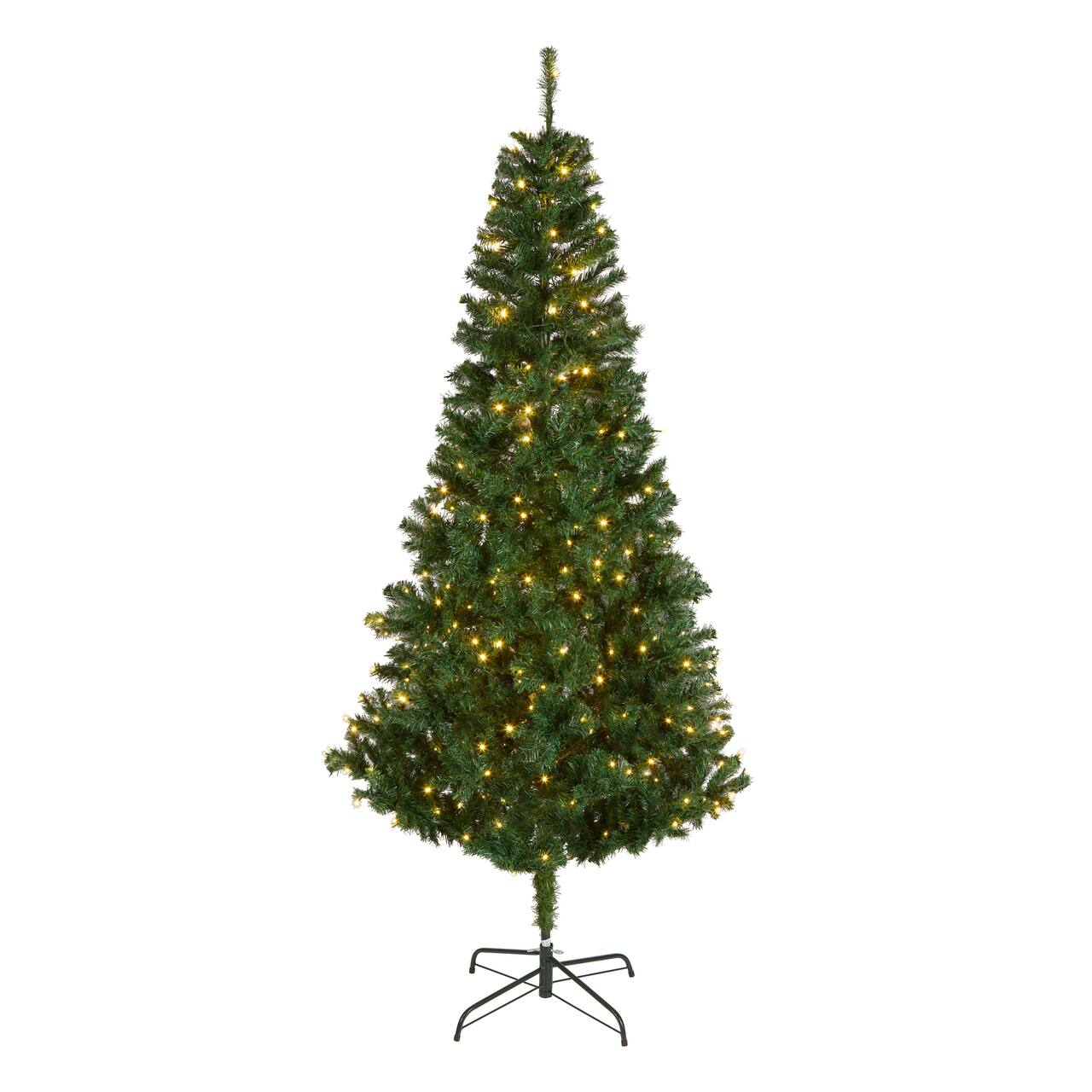 7.5ft. Pre-Lit Linden Spruce Artificial Christmas Tree
